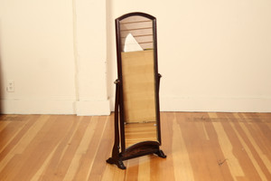 Vintage Japanese Sugatami Standing Mirror (23O-447-2)