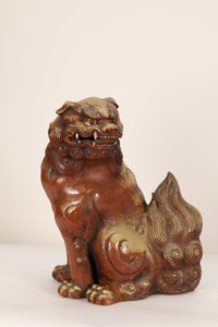 Vintage Japanese Shishi Figurine (24A-218)
