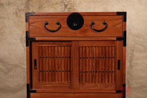 Japanese style kiri wood choba tansu, merchant chest, (KB33)