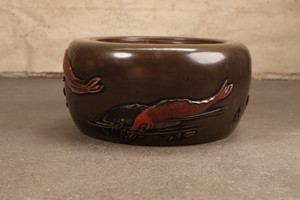 Antique Japanese Kiri Hibachi Brazier (24A-228)