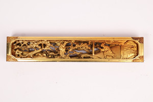 Antique Japanese Buddhist Temple Ranma (24A-159-3)