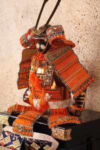 Japanese Boy's Day Samurai Musha Doll A Set (24J-304)