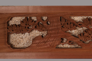 Vintage Japanese Ranma Transom Natural Wood (24J-373-2) Vintage Japanese Ranma Transom Natural Wood (24J-373-2)