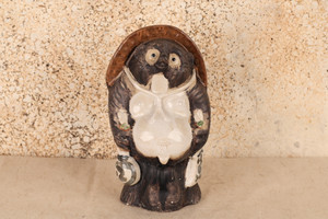 Japanese Shigaraki Garden Tanuki (24N-124-1)