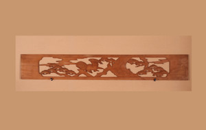 Vintage Japanese Ranma – Cranes & Pine Trees (24J-397-6)