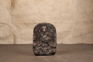Antique Japanese Stone Buddha Jizo (24N-251-2)