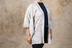 Vintage Japanese Haori Jacket, Kimono Jacket, (504-3)