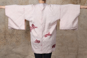 Vintage Japanese Haori Jacket, Kimono Jacket, (504-15)