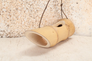 Vintage Japanese Flower Vase — Bamboo, 2000, Heisei Era (SKU: 25M-459-1) - 2