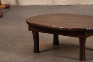 Antique Japanese Folding Table — Wood, 1920, Taisho Era (SKU: 25M-471-1)