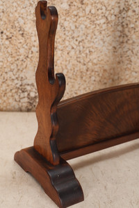 Vintage Japanese Sword Stand — Wood, 1950, Showa Era (SKU: 25M-425-1)