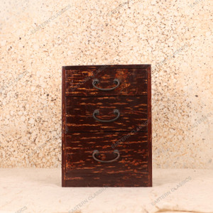 Vintage Japanese Ko Bako with Sakura Veneer — 1980s, Showa Era (SKU: 25M-347-2) - 1 Vintage Japanese Ko Bako with Sakura Veneer — 1980s, Showa Era (SKU: 25M-347-2) - 1