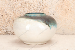 Vintage Japanese Mashiko Vase — Ceramic, 2000, Heisei Era (SKU: 25M-540) - 1 Vintage Japanese Mashiko Vase — Ceramic, 2000, Heisei Era (SKU: 25M-540) - 1