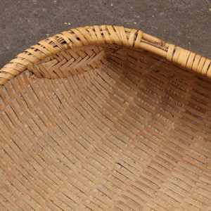 Vintage Shōwa Japanese Furuimi Woven Harvest Basket, 1950s (SKU: 25M-537-2) - 2 Vintage Shōwa Japanese Furuimi Woven Harvest Basket, 1950s (SKU: 25M-537-2) - 2