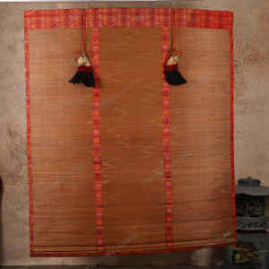 Vintage Japanese Hanging Screen Misu — Bamboo, 1950, Showa Era (SKU: 25M-580) - 1 Vintage Japanese Hanging Screen Misu — Bamboo, 1950, Showa Era (SKU: 25M-580) - 1