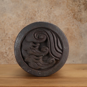 Vintage Japanese Kawara Roof Tile (25M-503)
