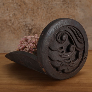 Vintage Japanese Kawara Roof Tile (25M-503)