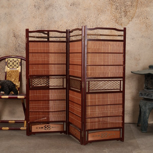 Japanese Tsuitate Divider 4 Panel Screen (25M-300-1)