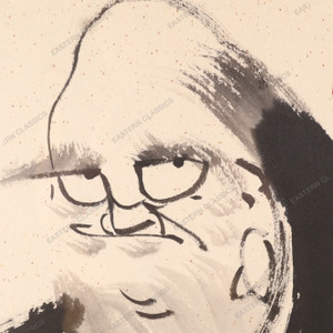 Vintage Japanese Painting — Daruma, 1980, Showa Era (SKU: 25S-705)