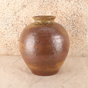 Vintage Japanese Jar — Pottery, 1980, Showa Era (SKU: 25S-580) - 1
