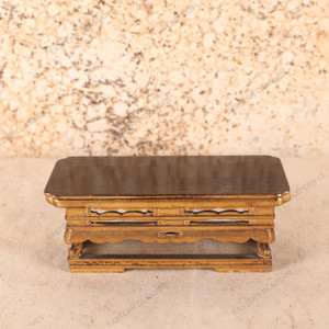 Vintage Japanese Altar Table Religious Item — Wood, 1950, Showa Era (SKU: 25S-613-3) - 1