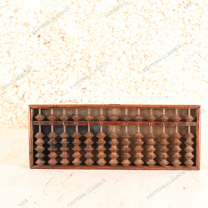 Vintage Japanese Soroban Abacus — Wood (SKU: 25S-458-2) - 