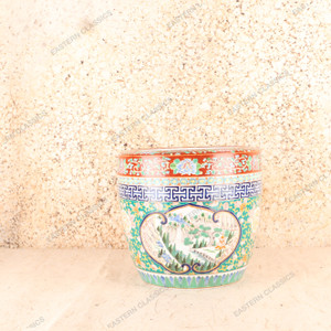 Antique Japanese Hibachi — Ceramic (SKU: 25S-653) - 