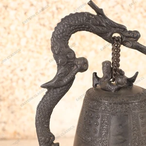 Antique Japanese Small Bell — Bronze (SKU: 25S-772) -