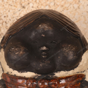 Vintage Japanese Okame — Pottery (SKU: 25S-628-3) -