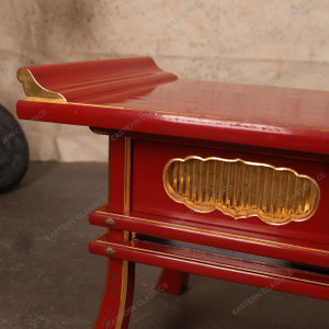 Antique Japanese Buddhist Altar Desk — Wood (SKU: 25S-747-1) - 