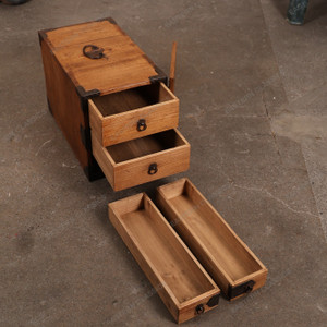 Antique Japanese Box — Wood (SKU: 25S-461) - 2