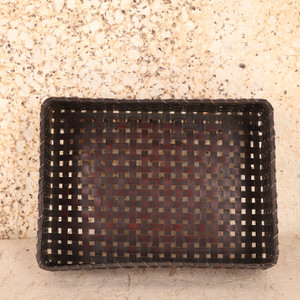 Antique Japanese Letter Box — Bamboo, 1920, Taisho Era (SKU: 25S-516-1-B)