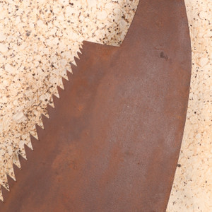 Antique Japanese Saw — Iron (SKU: 25S-526-1) - 