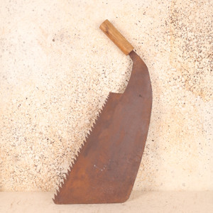 Antique Japanese Saw — Iron (SKU: 25S-526-1) -