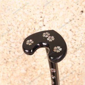 Antique Japanese Sword Stand — Wood (SKU: 25S-542) - 