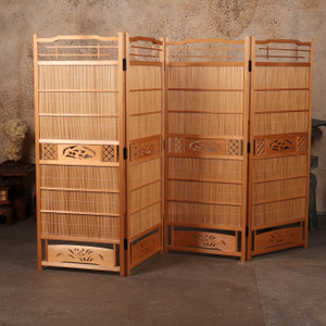 Japanese Tsuitate Divider 4 Panel Screen (25S-430)