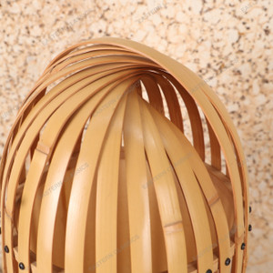 Vintage Japanese Lamp — Wood (SKU: 25S-589-2) -