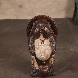Vintage Japanese Racoon Dog — Pottery (SKU: 25S-687) - 