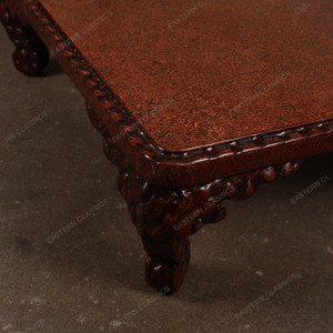 Vintage Japanese Lacquered wood Table — 1950, Showa Era (SKU: 25S-720) - 2