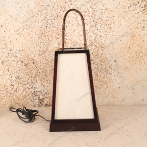 Vintage Japanese Lamp — Wood (SKU: 25S-589-4) - 
