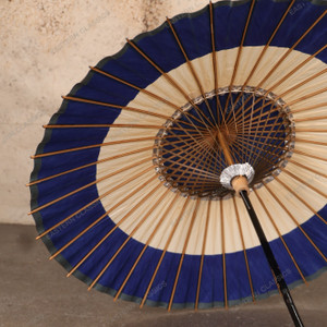 Vintage Japanese Wagasa Paper Umbrella — 1980, Showa Era (SKU: 25S-626-4) - 2