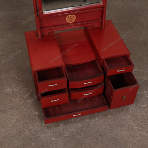 Vintage Japanese Kyodai Mirror Chest — Wood (SKU: 25S-719) - 2