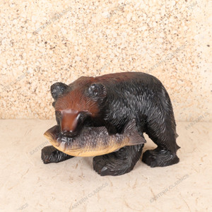 Vintage Japanese Bear — Wood (SKU: 25S-511) - 