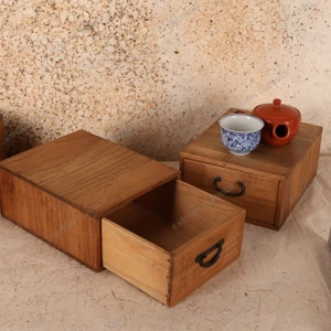 Antique Japanese Box — Wood (SKU: 25S-689-8) -