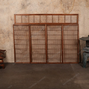 Antique Japanese Shoin Door — Wood (SKU: 25S-488) - 