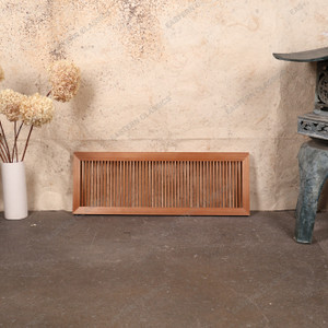 Vintage Japanese Ranma Transom — Architectural Wood Decor, 1950, Showa Era (SKU: 25S-490-2) - 1