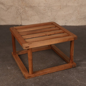 Vintage Japanese Kotatsu Frame — Wood, 1980, Showa Era (SKU: 25M-343) - 1