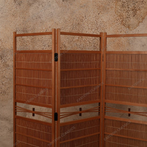 Vintage Japanese Panels Screen Divider (SKU: 25D-029) - 