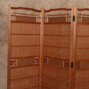 Vintage Japanese Panels Screen Divider (SKU: 25D-382) - 