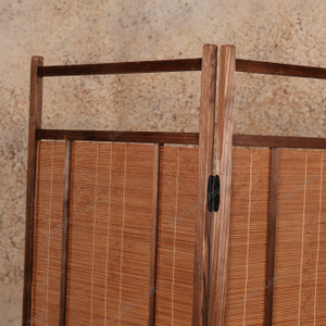 Antique Japanese Panels Screen Divider (SKU: 25D-459) - 